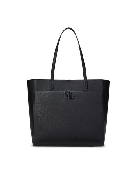LAUREN RALPH LAUREN Torebka 431960183002 Czarny. Czarne shopper bag Lauren Ralph Lauren, ze skóry, bez dodatków. Za 999.99 zł.