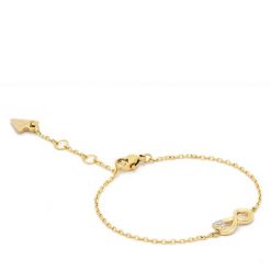 Bransoletka Guess. Żółte bransoletki damskie Guess, złote. Za 198.99 zł.