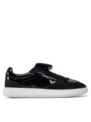 KARL LAGERFELD Sneakersy KL63820 Czarny. Czarne obuwie sportowe damskie KARL LAGERFELD, z lakierowanej skóry, bez zapięcia. Za 609.99 zł.