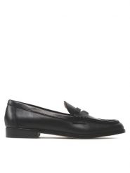 LAUREN RALPH LAUREN Mokasyny Wynnie 802875318001 Czarny. Czarne mokasyny damskie Lauren Ralph Lauren, ze skóry, bez obcasa. Za 589.99 zł.
