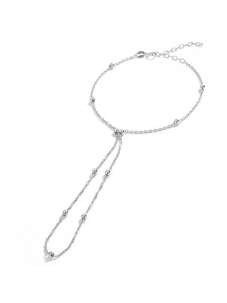 Miu Silver Srebrna bransoletka rozmiar: onesize. Szare bransoletki damskie Miu Silver, srebrne. Za 82.99 zł.