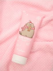 Balsam do ciała Chocolate Chip Cookie Pusheen - różowy. Czerwone body i gorsety Sinsay, bez wzorów. Za 15.99 zł.