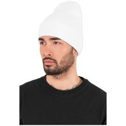 Czapka Flexfit heavyweight long. Białe czapki damskie FLEXFIT, bez wzorów. W wyprzedaży za 35.00 zł.