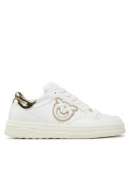 PINKO Sneakersy Mandy 11 SS0077P014 Biały. Białe obuwie sportowe damskie Pinko, ze skóry, bez zapięcia. Za 589.99 zł.
