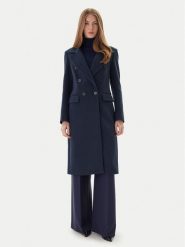 Maryley Płaszcz przejściowy 25IB807/01BL Granatowy Regular Fit. Niebieskie płaszcze damskie Maryley, xl, bez wzorów, z syntetyku, bez kaptura. Za 839.99 zł.