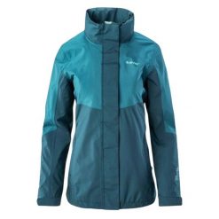 Kurtka Damska Temuco. Niebieskie kurtki damskie Hi-tec, m, bez wzorów, z materiału, z kapturem. Za 316.99 zł.