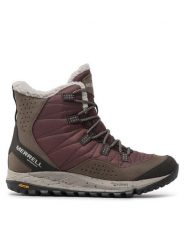 Merrell Śniegowce Antora Sneaker Boot Wp J066930 Bordowy. Czerwone śniegowce damskie Merrell, z materiału. Za 699.99 zł.