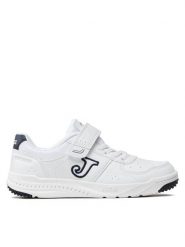 Joma Sneakersy Harvard Jr 2203 WHARW2203V Biały. Białe buty sportowe chłopięce Joma, ze skóry, bez zapięcia. Za 89.99 zł.