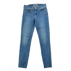 Levi Strauss damskie jeansy 710 super skinny. Niebieskie jeansy damskie Levi's. Za 127.76 zł.