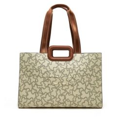 Torebka TOUS. Brązowe shopper bag tous, bez wzorów, bez dodatków. Za 1,099.00 zł.