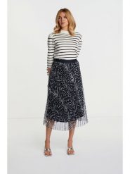 Rich & Royal Spódnica w kolorze czarnym rozmiar: 36. Czarne spódnice damskie Rich & Royal, bez wzorów, midi. Za 236.61 zł.