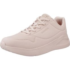 Buty do chodzenia damskie Skechers Uno Lite. Czerwone obuwie sportowe casual damskie Skechers, ze skóry ekologicznej, bez zapięcia. Za 318.86 zł.