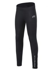 Protective Legginsy sportowe "Woodland" w kolorze czarnym rozmiar: 38. Czarne legginsy sportowe damskie Protective, bez wzorów, outdoorowe. Za 216.22 zł.