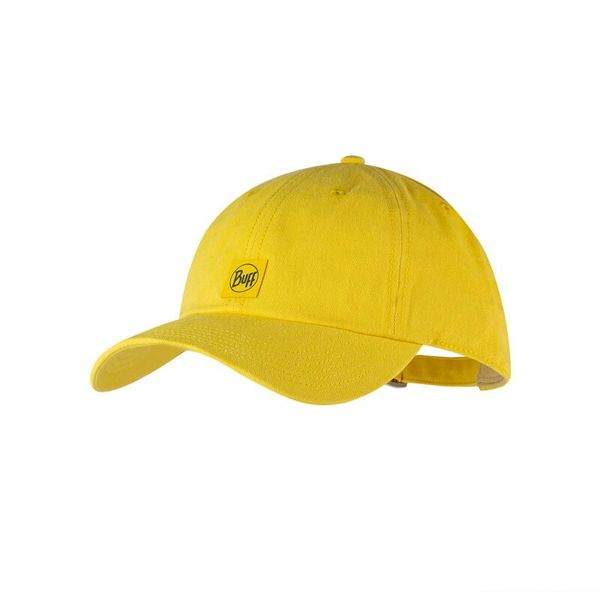 Czapka z daszkiem Buff Baseball Cap. Żółte czapki z daszkiem damskie Buff, bez wzorów. W wyprzedaży za 101.10 zł.