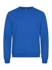 Clique Basic Roundneck — uniseks bluza z okrągłym dekoltem, trwała tkanina –. Niebieskie bluzy damskie CLIQUE, l, bez wzorów, z bawełny, bez kaptura. Za 158.26 zł.