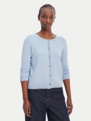 Liu Jo Kardigan WA6280 MS49I Niebieski Regular Fit. Niebieskie kardigany damskie Liu Jo, m, bez wzorów, z wiskozy. Za 429.99 zł.