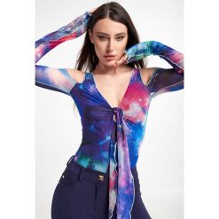 Body VERSACE JEANS COUTURE. Body i gorsety Versace Jeans Couture, bez wzorów, z jeansu. W wyprzedaży za 723.87 zł.