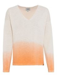 Camel Active Koszulka w kolorze beżowo-pomarańczowym rozmiar: L. Brązowe bluzki damskie Camel Active, l, bez wzorów, z bawełny, bez kołnierzyka, bez ramiączek. Za 158.10 zł.