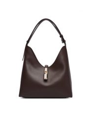 Furla Torebka Goccia M WB01499 BX3104 CN 2460S Brązowy ciemny. Brązowe torebki klasyczne damskie Furla, ze skóry, bez dodatków. Za 1,349.00 zł.