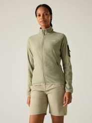 Regatta Kurtka polarowa "Rivendell" w kolorze khaki rozmiar: 38. Brązowe kurtki damskie Regatta, bez wzorów, z polaru, bez kaptura. Za 141.19 zł.