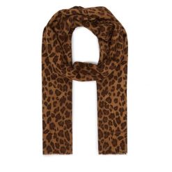 Szalik LAUREN RALPH LAUREN. Brązowe szaliki damskie Lauren Ralph Lauren, bez wzorów. Za 689.99 zł.