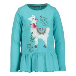 Blue Seven Koszulka Dziewczęca Z Lamą 92 Turkusowa. Niebieskie koszulki i t-shirty dziewczęce Blue Seven. Za 39.00 zł.