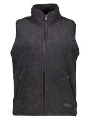 Jack Wolfskin Kamizelka polarowa "High Curl" w kolorze antracytowym rozmiar: M. Czarne kamizelki damskie Jack Wolfskin, m, bez wzorów, z polaru, bez kaptura. Za 184.02 zł.