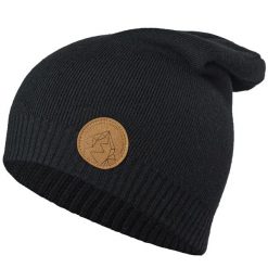 Czapka Silvini Verde UA2133 z wełną merino. Czarne czapki damskie Silvini, bez wzorów, z wełny. Za 116.00 zł.