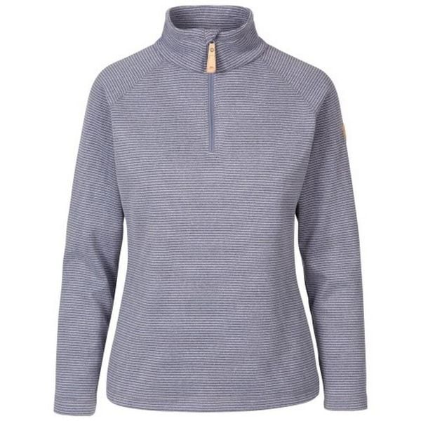 Bluza Polarowa Damska Olga. Niebieskie bluzy damskie Trespass, m, bez wzorów, z dzianiny, bez kaptura. Za 86.99 zł.