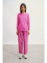 AUTHENTIC CASHMERE Kaszmirowy sweter "Estaris" w kolorze różowym rozmiar: L. Różowe swetry klasyczne damskie AUTHENTIC CASHMERE, l, z kaszmiru, bez kołnierzyka. Za 347.99 zł.