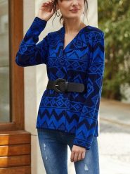 Milan Kiss Kardigan w kolorze niebieskim rozmiar: M. Niebieskie kardigany damskie Milan Kiss, m, bez wzorów, ze skóry. Za 104.89 zł.