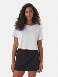 Guess T-Shirt V6GI17 K2984 Biały Regular Fit. Białe t-shirty damskie Guess, xs, z aplikacjami, z bawełny, bez kołnierzyka. Za 134.99 zł.