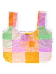 DESIGNWORKS INK ® Torba "Picnic" w kolorze żółto-fioletowo-zielonym na zakupy - 30,5 x 35,6 cm rozmiar: onesize. Różowe shopper bag bez wzorów, z materiału, na ramię, bez dodatków. Za 52.99 zł.