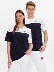 Le Coq Sportif T-Shirt Unisex 2310518 Granatowy Regular Fit. Niebieskie t-shirty damskie le coq sportif, xl, bez wzorów, z bawełny, bez kołnierzyka. Za 169.99 zł.