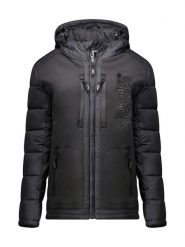 Canadian Peak Kurtka zimowa "Beachweak" w kolorze czarnym rozmiar: XL. Czarne kurtki damskie Canadian Peak, na zimę, xl, bez wzorów, z puchu, bez kaptura. Za 300.21 zł.