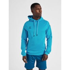 Bluza do piłki ręcznej dla dorosłych Hummel hml CORE XK poly z kapturem. Niebieskie bluzy damskie Hummel, s, bez wzorów, z kapturem. Za 191.00 zł.