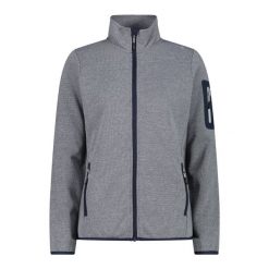 Bluza damska turystyczna CMP 34H6386. Szare bluzy damskie CMP, xs, bez wzorów, bez kaptura. Za 264.50 zł.