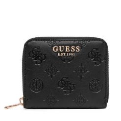 Portfel Guess. Czarne portfele damskie Guess, z aplikacjami. Za 214.99 zł.