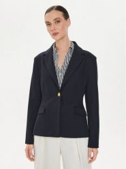 Tommy Hilfiger Marynarka WW0WW42246 Granatowy Slim Fit. Niebieskie marynarki i żakiety damskie Tommy Hilfiger, bez wzorów, z syntetyku. Za 969.99 zł.