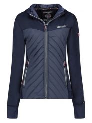 Geographical Norway Kurtka softshellowa w kolorze granatowym rozmiar: S. Niebieskie kurtki sportowe damskie Geographical Norway, s, bez wzorów, bez kaptura. Za 118.56 zł.