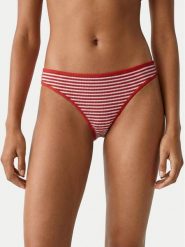 Seafolly Dół od bikini Clubhouse 40316-281 Pomarańczowy. Brązowe bikini Seafolly, bez wzorów, z syntetyku. Za 299.99 zł.