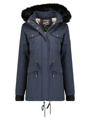 ANAPURNA Parka "Celestana" w kolorze granatowym rozmiar: XL. Niebieskie parki damskie ANAPURNA, xl, bez kaptura. Za 228.38 zł.