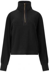 Bluza damska Athlecia Hecey. Czarne bluzy damskie Athlecia, bez wzorów, z materiału, bez kaptura. Za 251.50 zł.