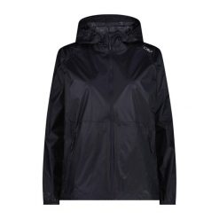 Kurtka damska turystyczna CMP 35X7376. Czarne kurtki damskie CMP, l, bez wzorów, bez kaptura. Za 223.50 zł.