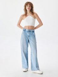 LTB Dżinsy "Lenora" - Comfort fit - w kolorze błękitnym rozmiar: W29. Niebieskie jeansy damskie LTB, z podwyższonym stanem. Za 122.96 zł.