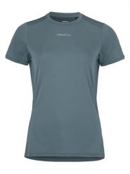 Craft Koszulka sportowa "Adv Essence" w kolorze szaroniebieskim rozmiar: XS. Niebieskie koszulki sportowe damskie Craft, xs, bez wzorów, bez ramiączek, outdoorowe. Za 68.95 zł.