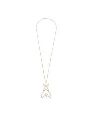 Patrizia Pepe Naszyjnik 2J2386/M004-Y449 Złoty. Żółte naszyjniki damskie Patrizia Pepe, złote. Za 479.99 zł.