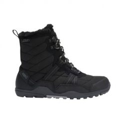 Buty trekkingowe damskie Xero Shoes AEWBLCK. Czarne obuwie trekkingowe damskie XERO SHOES, z materiału, za kostkę, bez zapięcia. Za 779.00 zł.