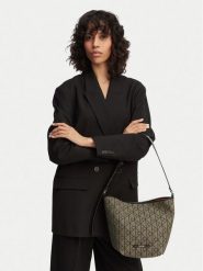 Calvin Klein Torebka Emblem Aop Jacquard Tote W/Pouch LV04F3535G Khaki. Brązowe torebki klasyczne damskie Calvin Klein, z materiału, bez dodatków. Za 529.99 zł.