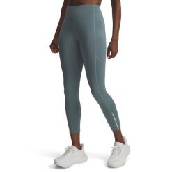 Damskie legginsy Under Armour Fly Fast 3.0. Niebieskie legginsy damskie Under Armour, s, bez wzorów, z materiału. Za 287.29 zł.